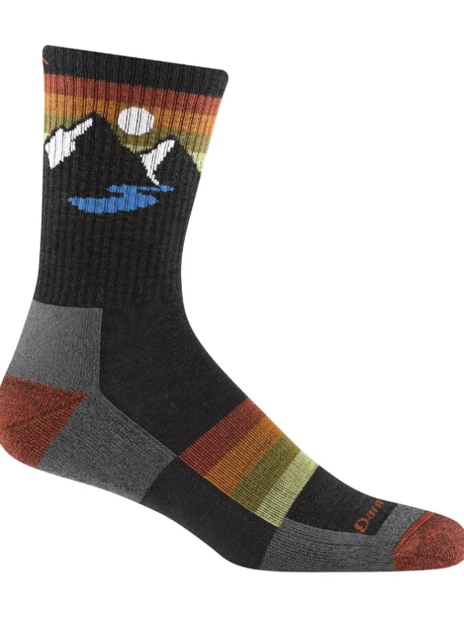 Darn Tough Men's Sunset Ridge Micro Crew Hiking Socks