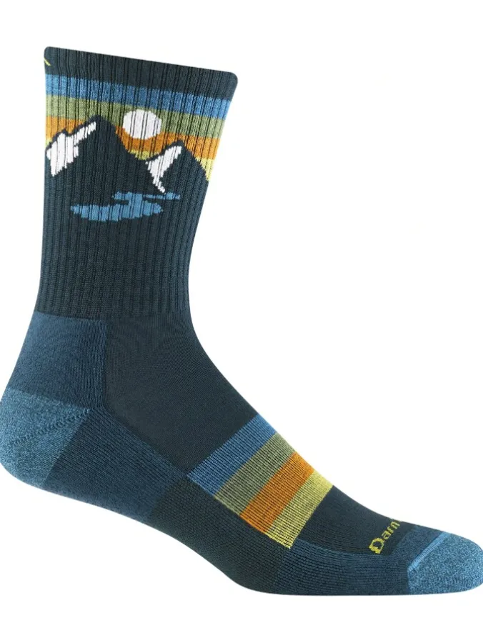 Darn Tough Men's Sunset Ridge Micro Crew Hiking Socks