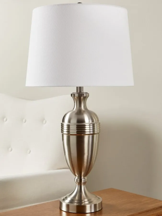 Deco Urn Metal Table Lamp