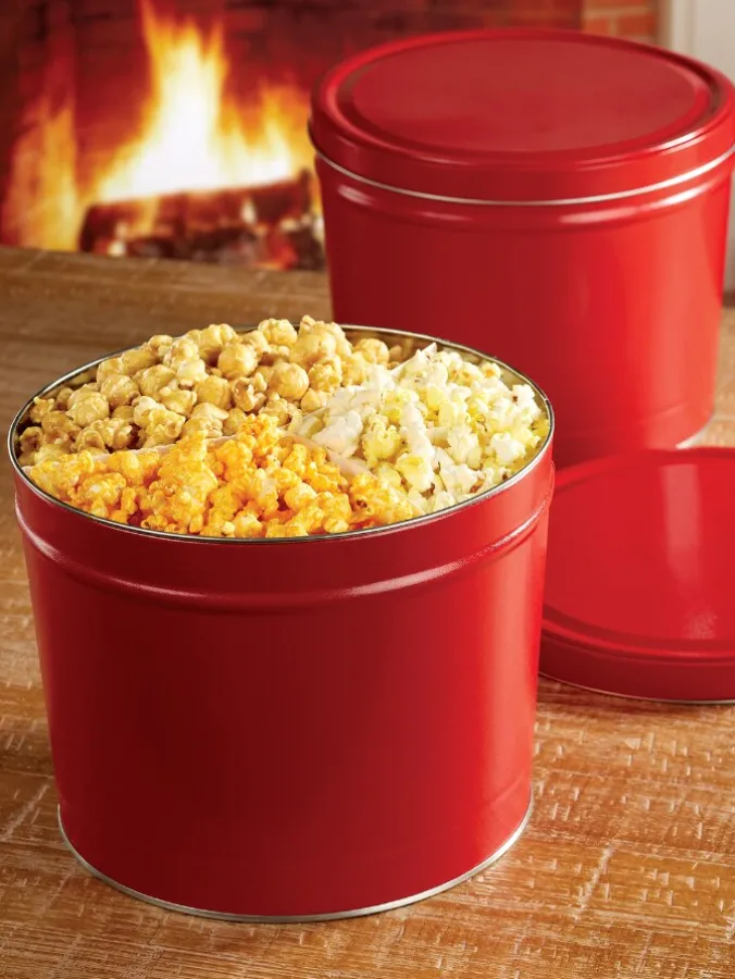 Deluxe Popcorn Trio Tin