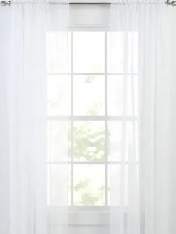 Divine Sheer Rod Pocket Curtain Panel