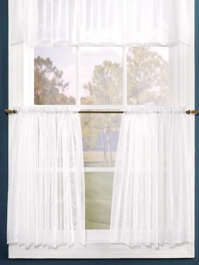 Divine Sheer Rod Pocket Tier