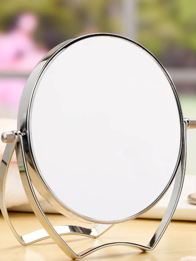 Double-Sided 10X Magnifying Vanity Mirror
