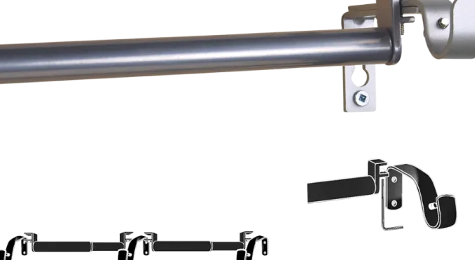 Double-Up Curtain Rod, 5/8 Inch