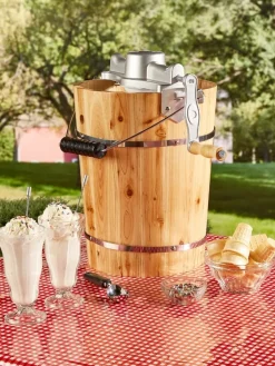 Dual Six-Quart Ice Cream Maker