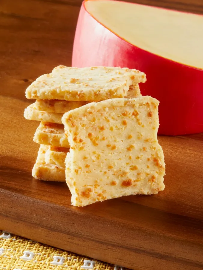 Dutch Edam and Gouda Cheese Cracker Crisps, Two Boxes