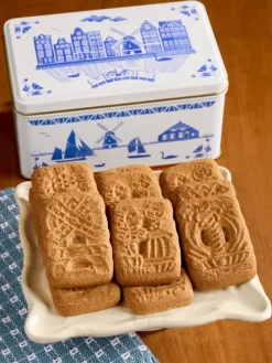 Dutch Spiced Windmill Cookie Tin