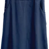 Easy-Fit Cotton and Linen Pocket Jumper
