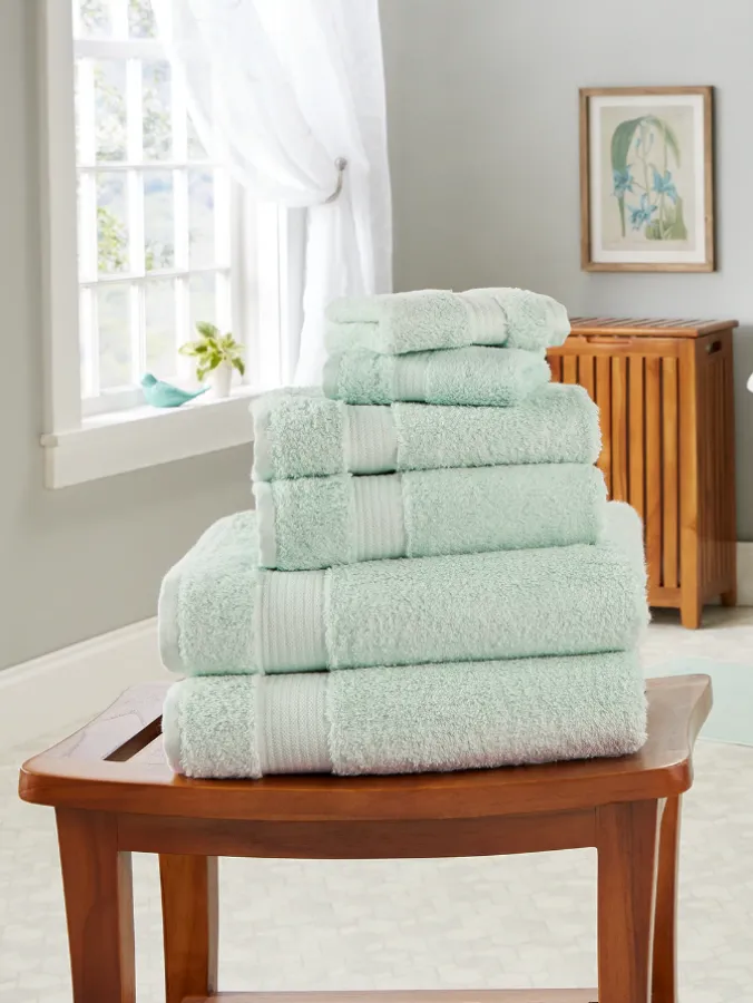 Egyptian Cotton Open Stock Bath Collection