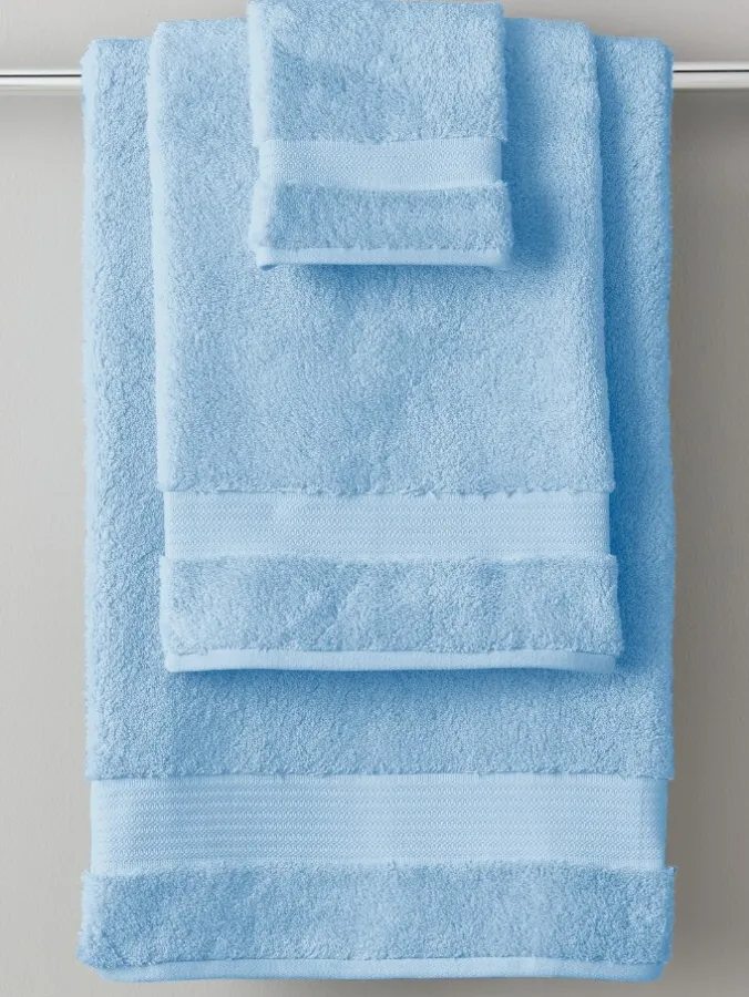 Egyptian Cotton Six-Piece Bath Towel Set