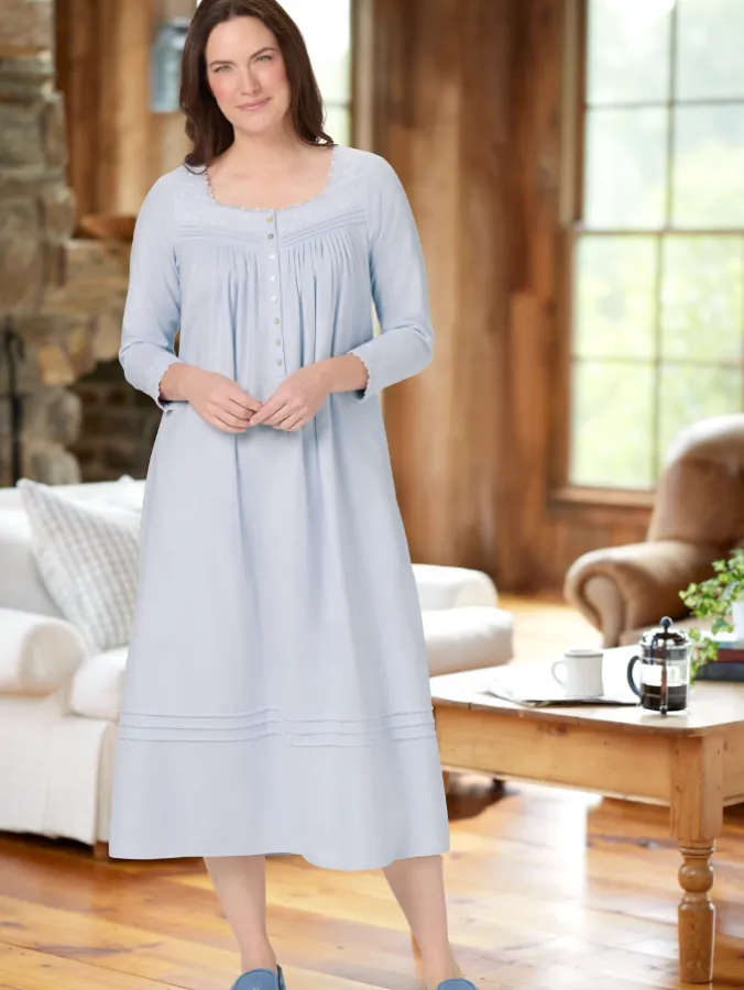 Eileen West Fairy Tale Cotton Flannel Nightgown