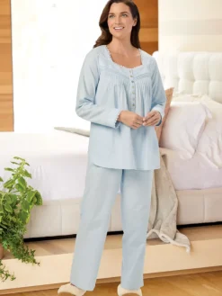 Eileen West Fairy Tale Flannel Pajama Set