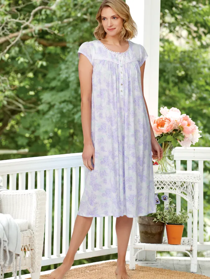 Eileen West Lilac Nightgown