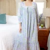 Eileen West Periwinkle Dreams Cotton Lawn Robe