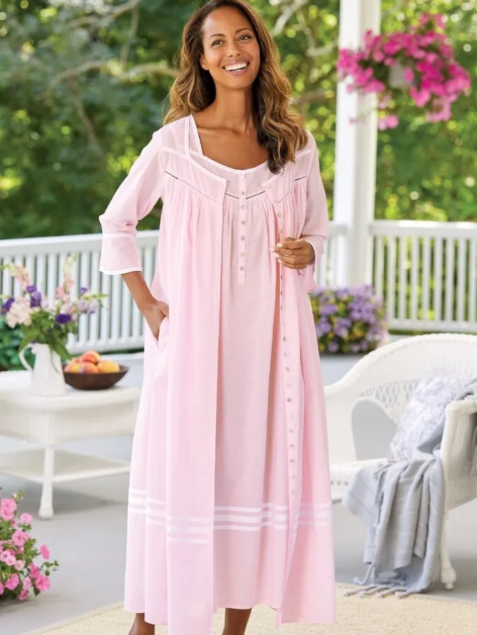 Eileen West Summer Breeze Cotton Robe