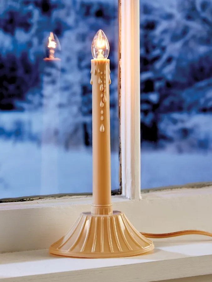 Electric Window Candle, Set of 2