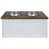 Elevated Pet Feeder With Storage