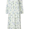 Ella Simone Blue Roses Cotton Lawn Nightgown