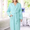 Ella Simone Daydreams Cotton Knit Wrap Robe