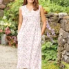 Ella Simone Daydreams Cotton Knit Tank Nightgown