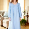 Ella Simone Enchanted Evenings Flannel Nightgown