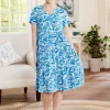 Ella Simone Floral Tiered Dress