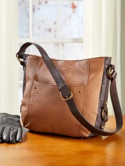 Ella Simone Manchester Leather Shoulder Bag