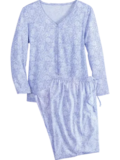 Ella Simone Pretty Periwinkle Pajamas