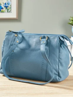 Ella Simone Rockingham Leather Organizer Bag