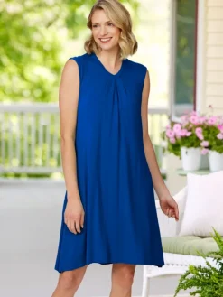 Ella Simone Sleeveless Cooling Bamboo Nightgown
