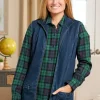 Ella Simone Stretch Cotton Denim Everywhere Vest