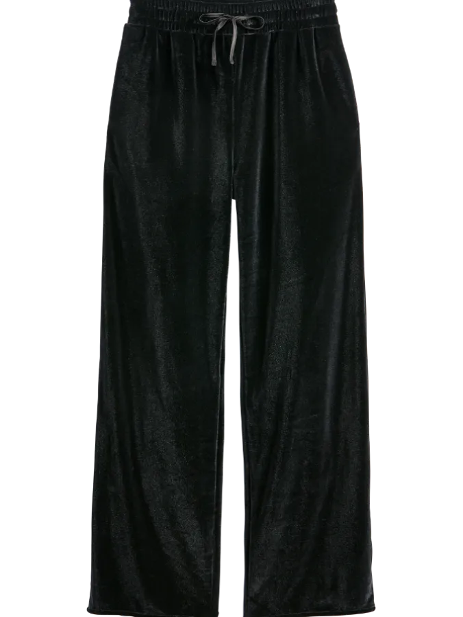 Ella Simone® Women's Stretch-Velvet Pull-On Pants