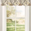 Emerson Paisley Lined Rod Pocket Layered Valance