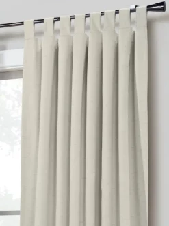 Energy-Efficient Lined Blackout Tab Top Patio Curtains