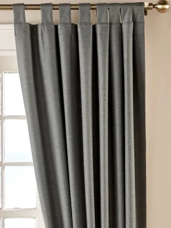 Energy-Efficient Lined Blackout Tab Top Patio Curtains