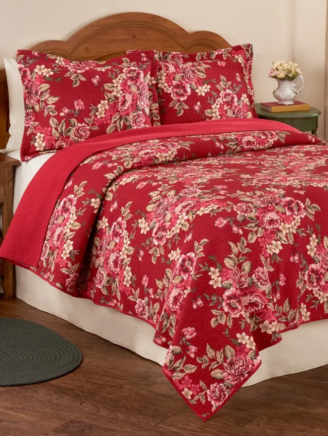 English Garden Cotton Quilt or Pillow Sham