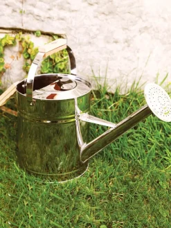 English-Style Stainless-Steel Watering Can