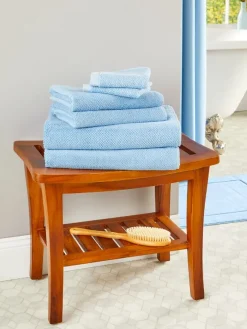 Essential Cotton 6-Piece Bath Towel Set
