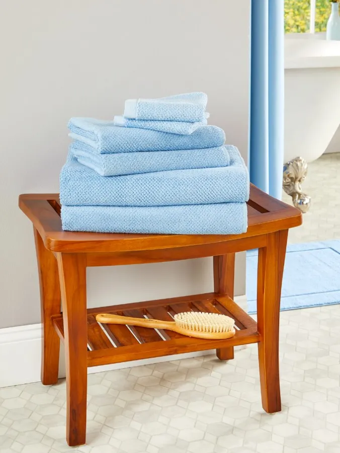Essential Cotton 6-Piece Bath Towel Set