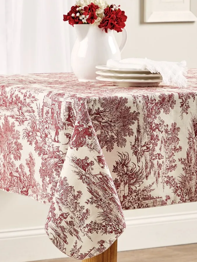 Essex Toile Cotton Tablecloth