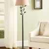 Everlasting Leaves Antique Bronze Floor Lamp