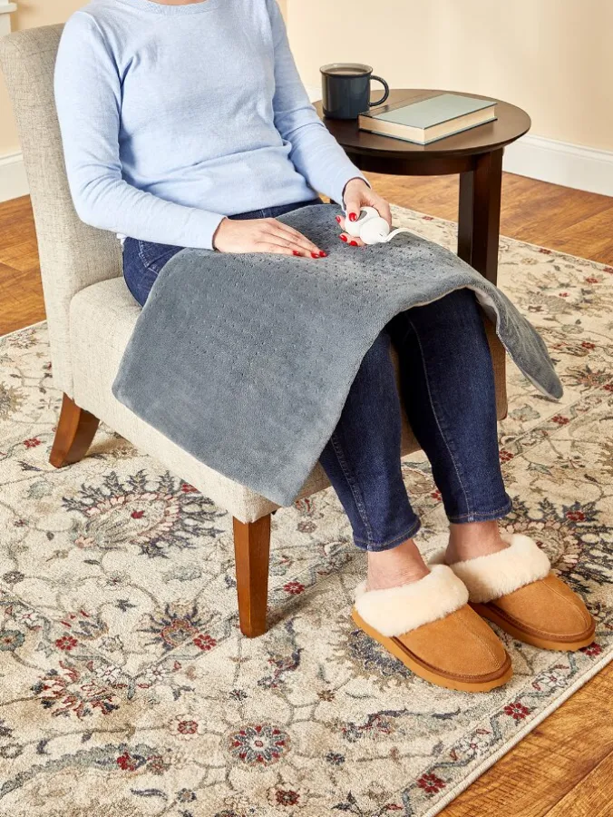 Extra-Large Washable Fleece Heating Pad