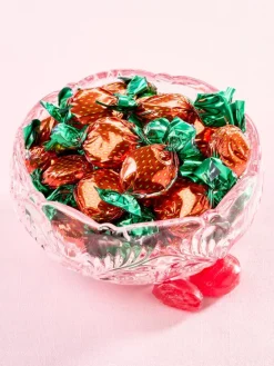 Filled Strawberry Hard Candy, 1 Pound Bag