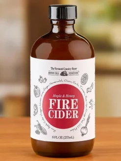 Fire Cider Tonic With Maple and Honey, 8 Ounce Bottle