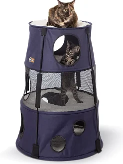 Four-Level Kitty Tower