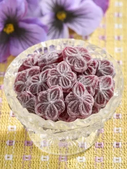 French Violet Hard Candy, 1 Pound Bag
