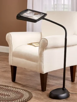 Full-Page Magnifier Floor Lamp