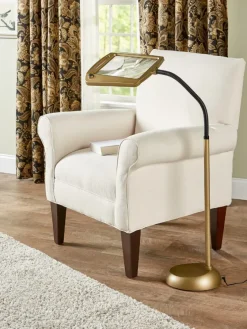 Full-Page Magnifier Floor Lamp