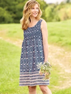 Fun in the Sun Block-Print Sundress