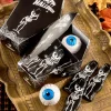 German Halloween Milk Chocolate Eyeball and Skeletons in Coffin Gift Box